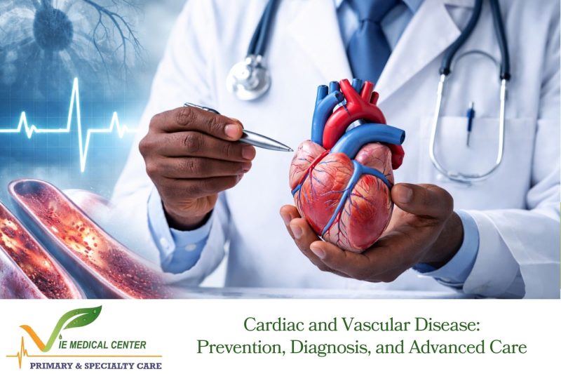 Cardiac and Vascular Disease: Prevention, Diagnosis, and Advanced Care
